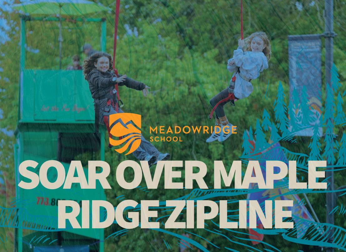 soar over maple ridge zipline