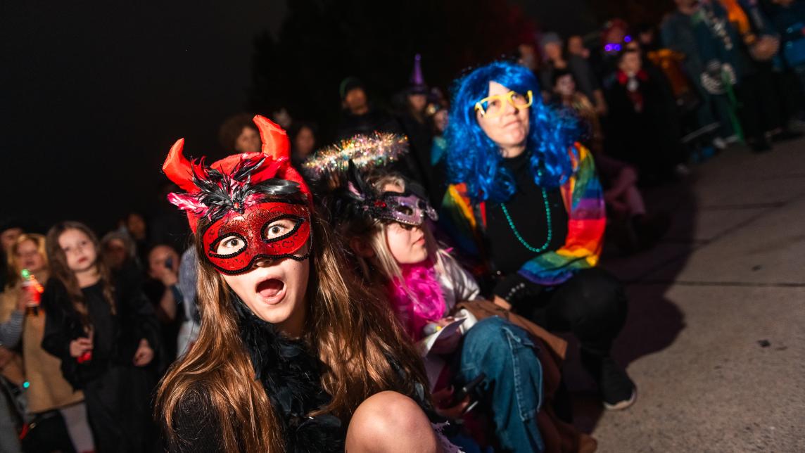 Children in Costume at Celebrate The Night