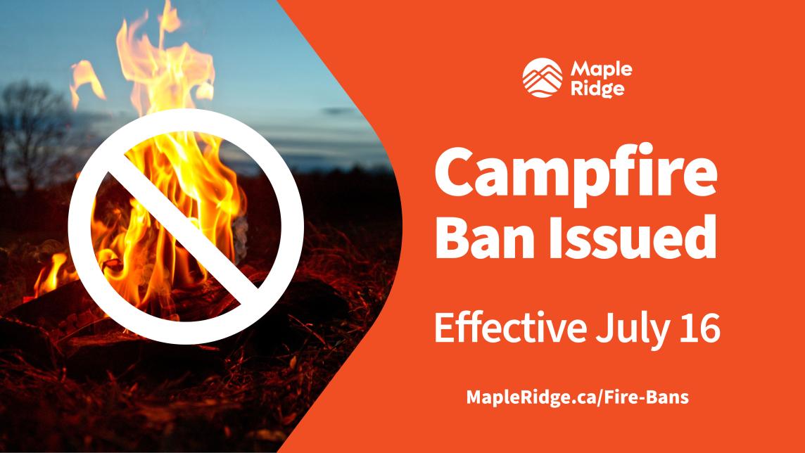 Campfire Ban Issued Effective July 16