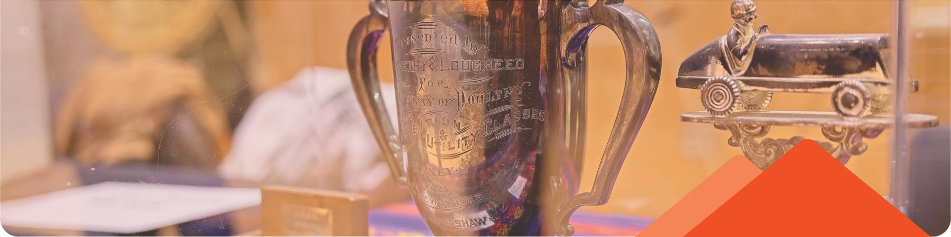 heritage awards displayed