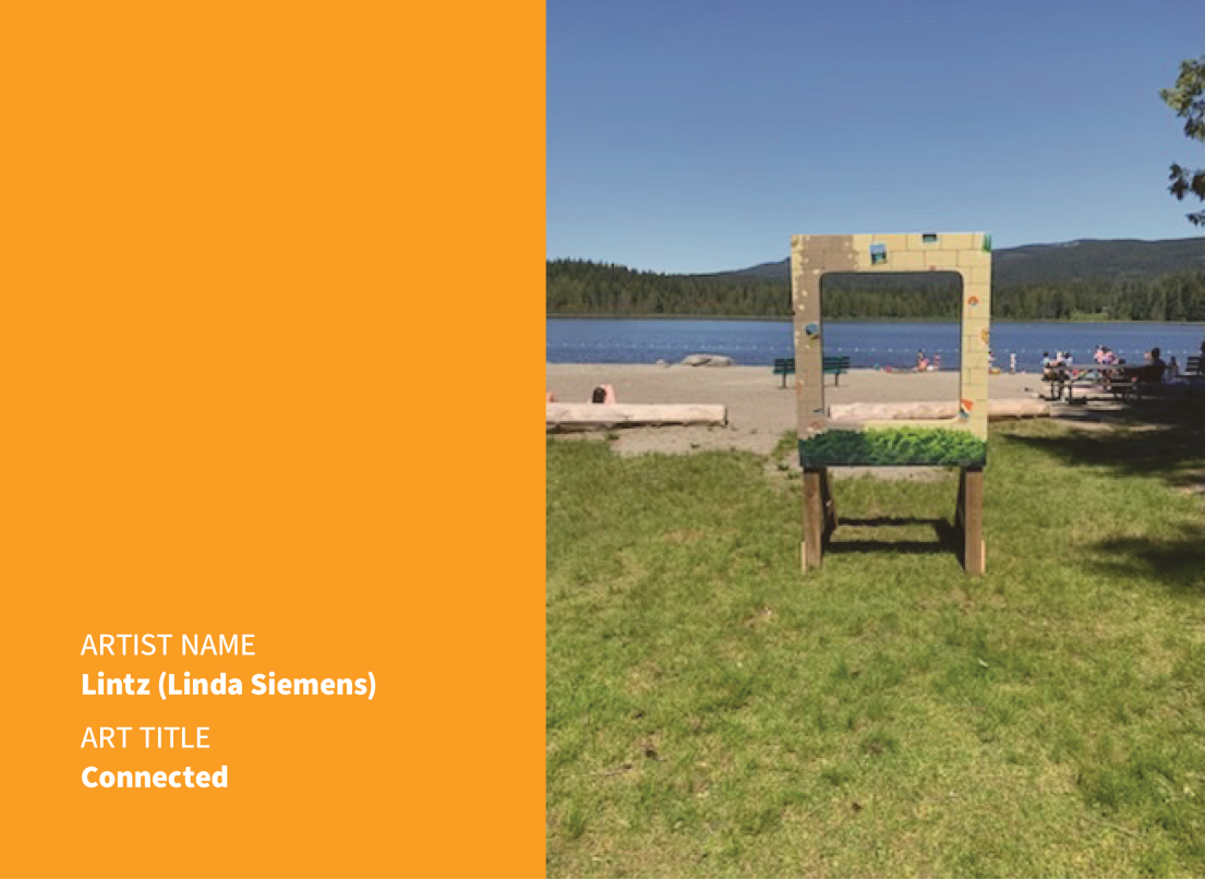 Art Frame in a Park Painted by Lintz (Linda Siemens)