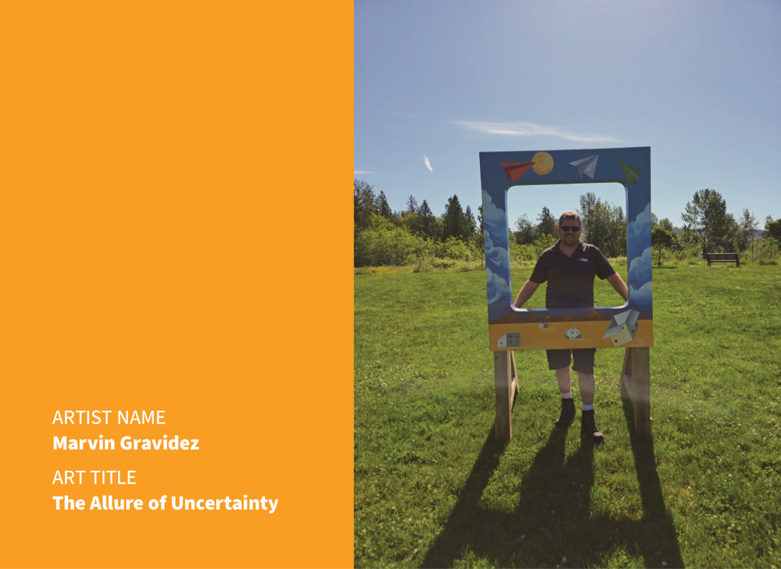 Art Frame in a Park Painted by Marvin Gravidez