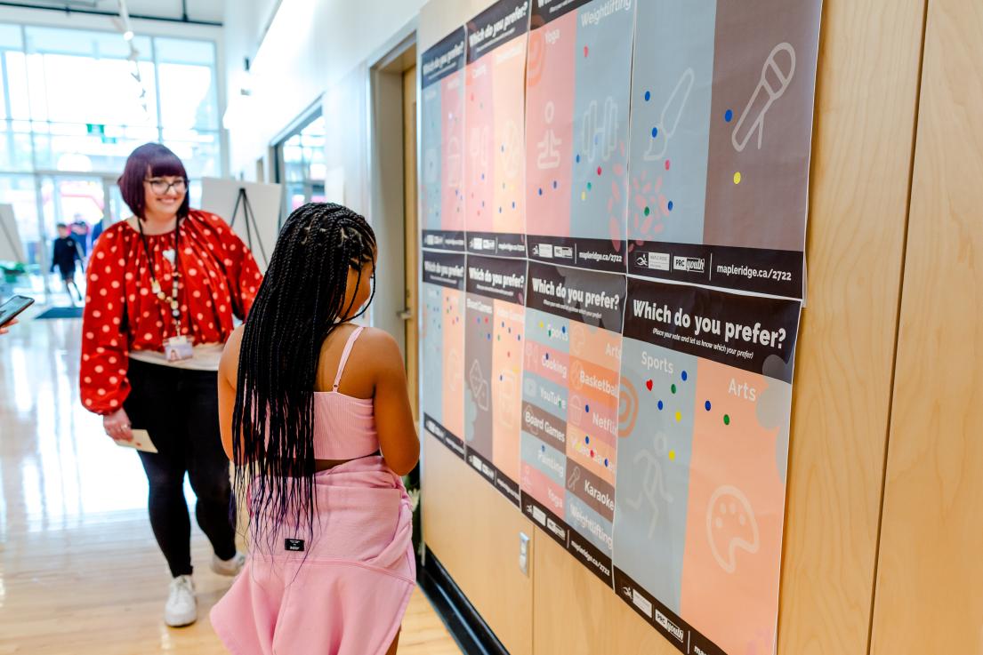 Youth Engaging in Activities at the Back to School Event