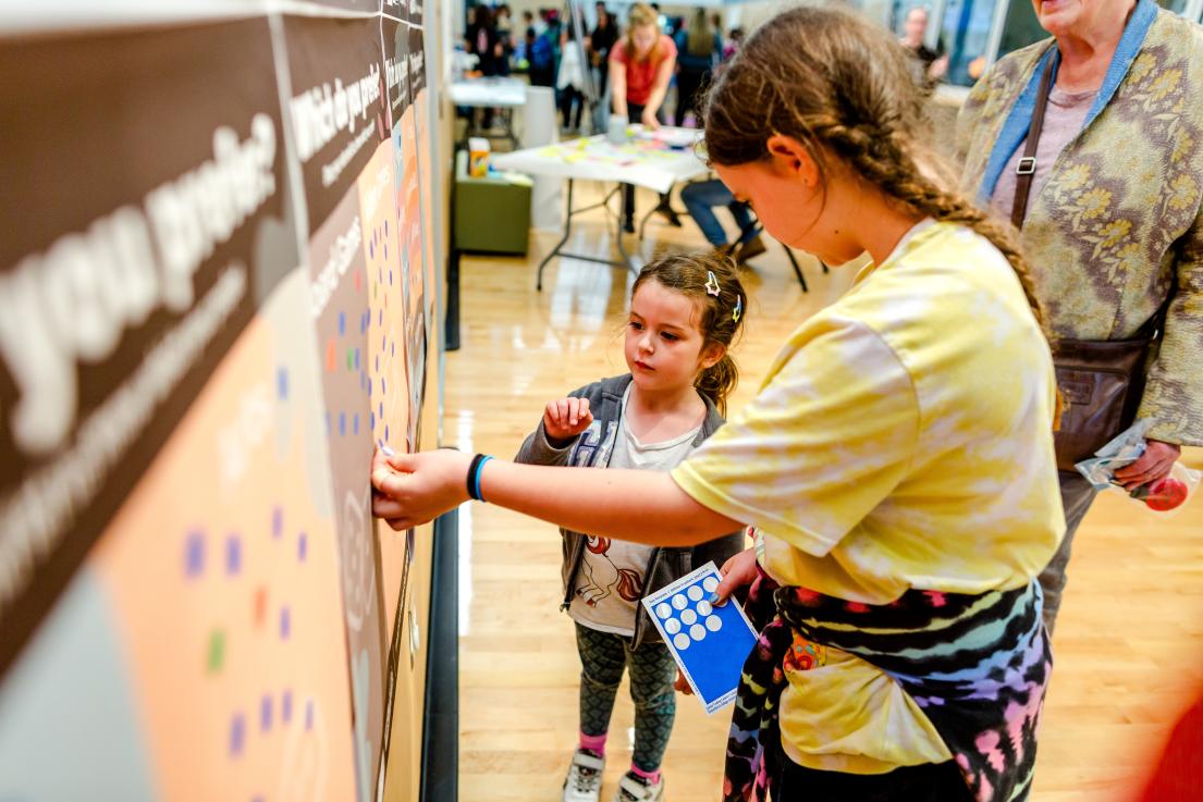 Youth Participating in Activities in Back To School Youth Social