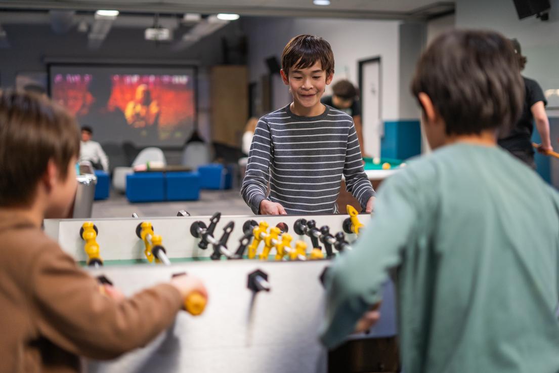 Youth Enjoying Themselves at the RISE Launch Event