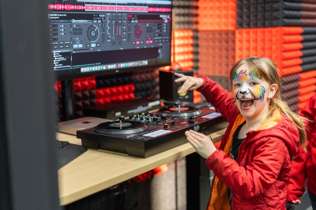 Youth Enjoying Themselves at the RISE Launch Event