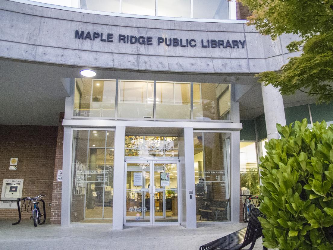 Maple Ridge Library Entrance