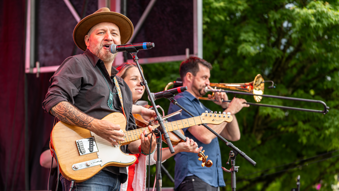 The Paperboys Performing on Canada Day