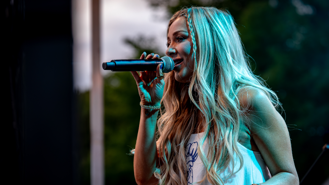 Madeline Merlo Performing on Canada Day